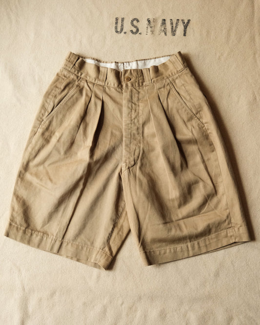 【W30R】【TOD MIL-SPEC ARCHIVES】50s US Armed Forces, Chino Shorts Mesh