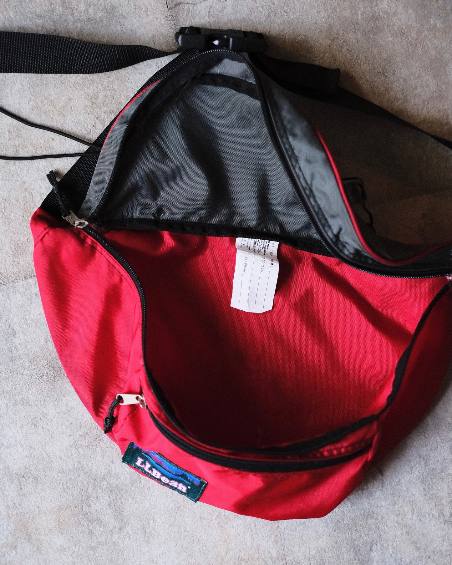 【TOD OUTDOORGEAR ARCHIVES】90S LL BEAN, WAIST BAG