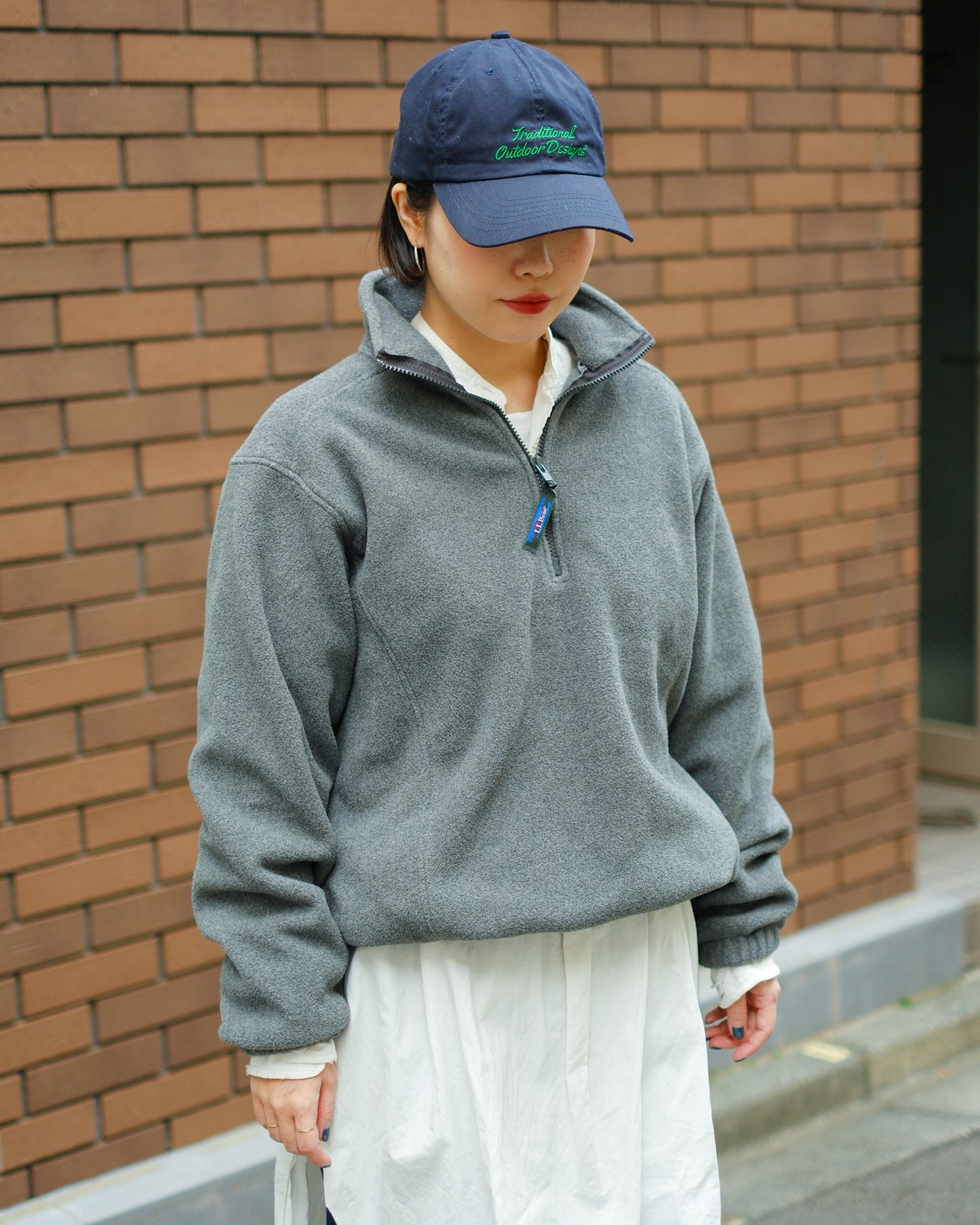 【WS-M/残り１点】【TOD ONLINE】LL BEAN, FLEECE PULLOVER