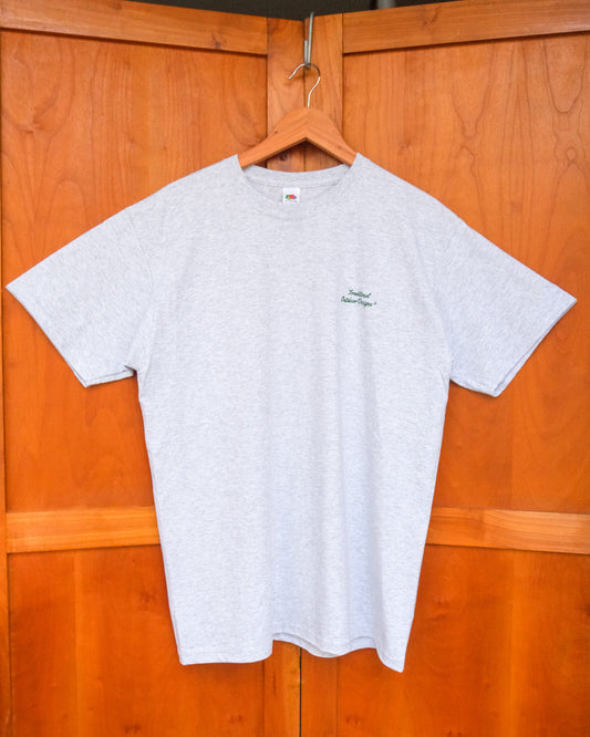 【 TOD ONLINE 】 T.O.D. Athletic Tee With Fruit of The Loom , Grey