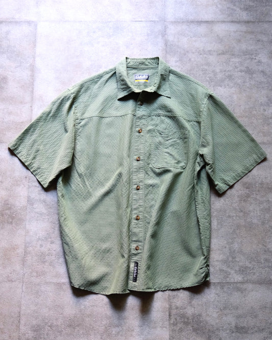 【TOD OUTDOORWEAR ARCHIVES】00S CABELAS, SHORT SLEEVE SHIRT