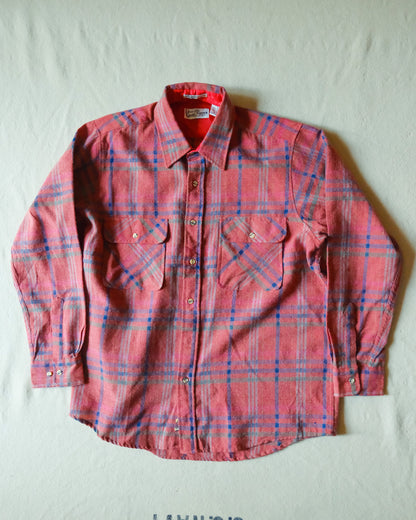 【L/残り１点】【TOD ONLINE】SEARSROEBUCK, WOOL SHIRT