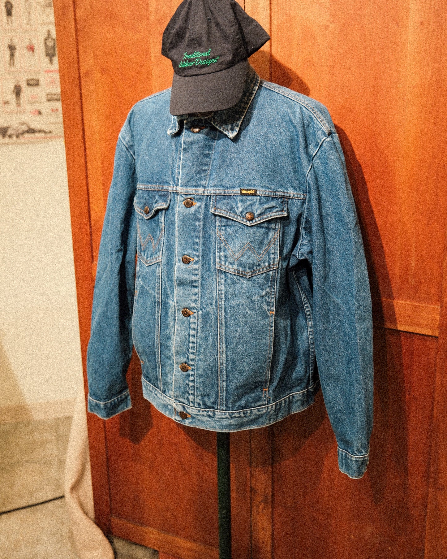 【XL相当/残り１点】【TOD】90s WRANGLER 74145PW TRACKER JACKET