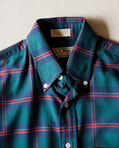 【15-32/残り１点】【TOD】90s LL BEAN BD Shirt USA