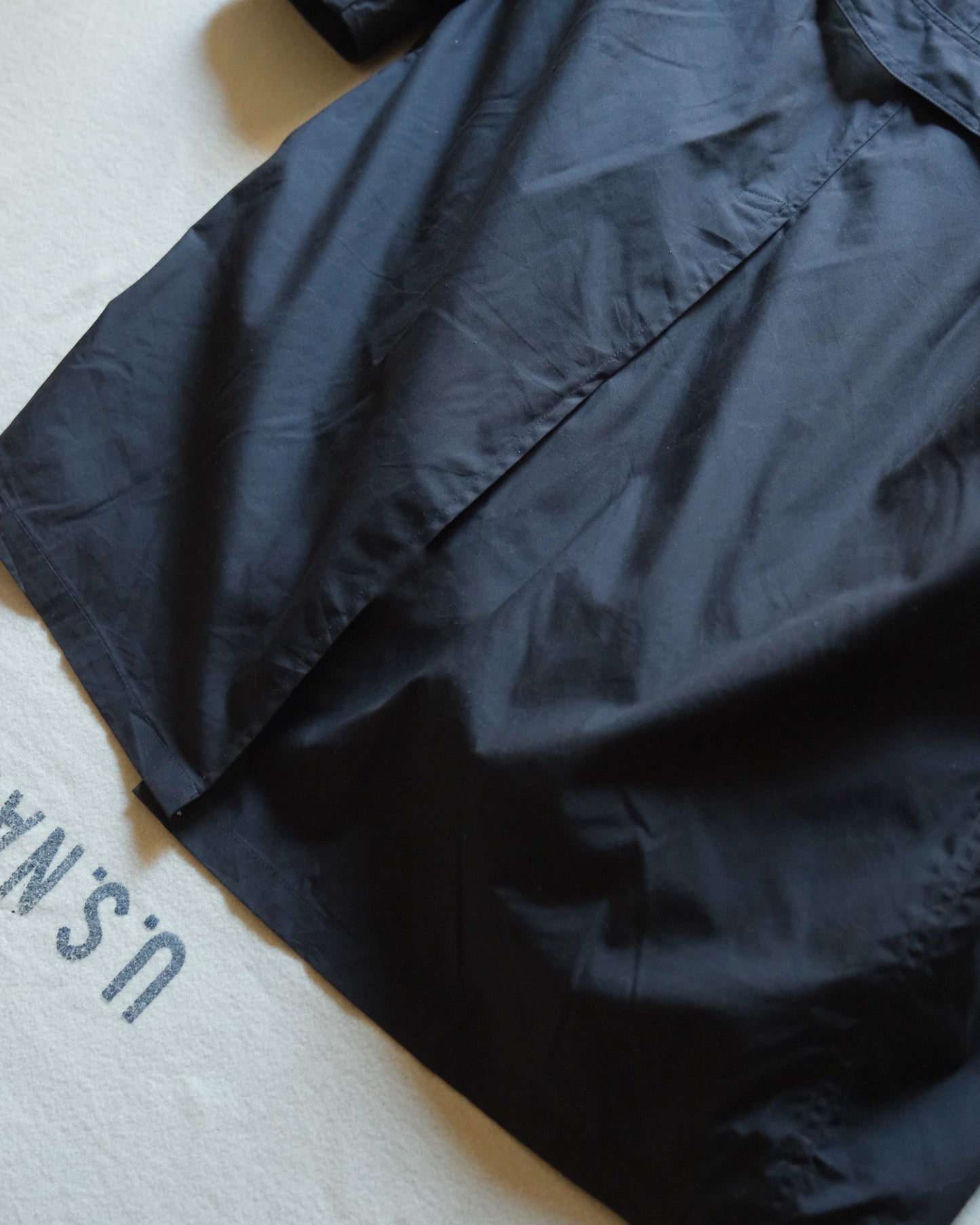 【44S/残り１点】【TOD ONLINE】U.S.NAVY ALL WEATHER TRENCH COAT DEADSTOCK