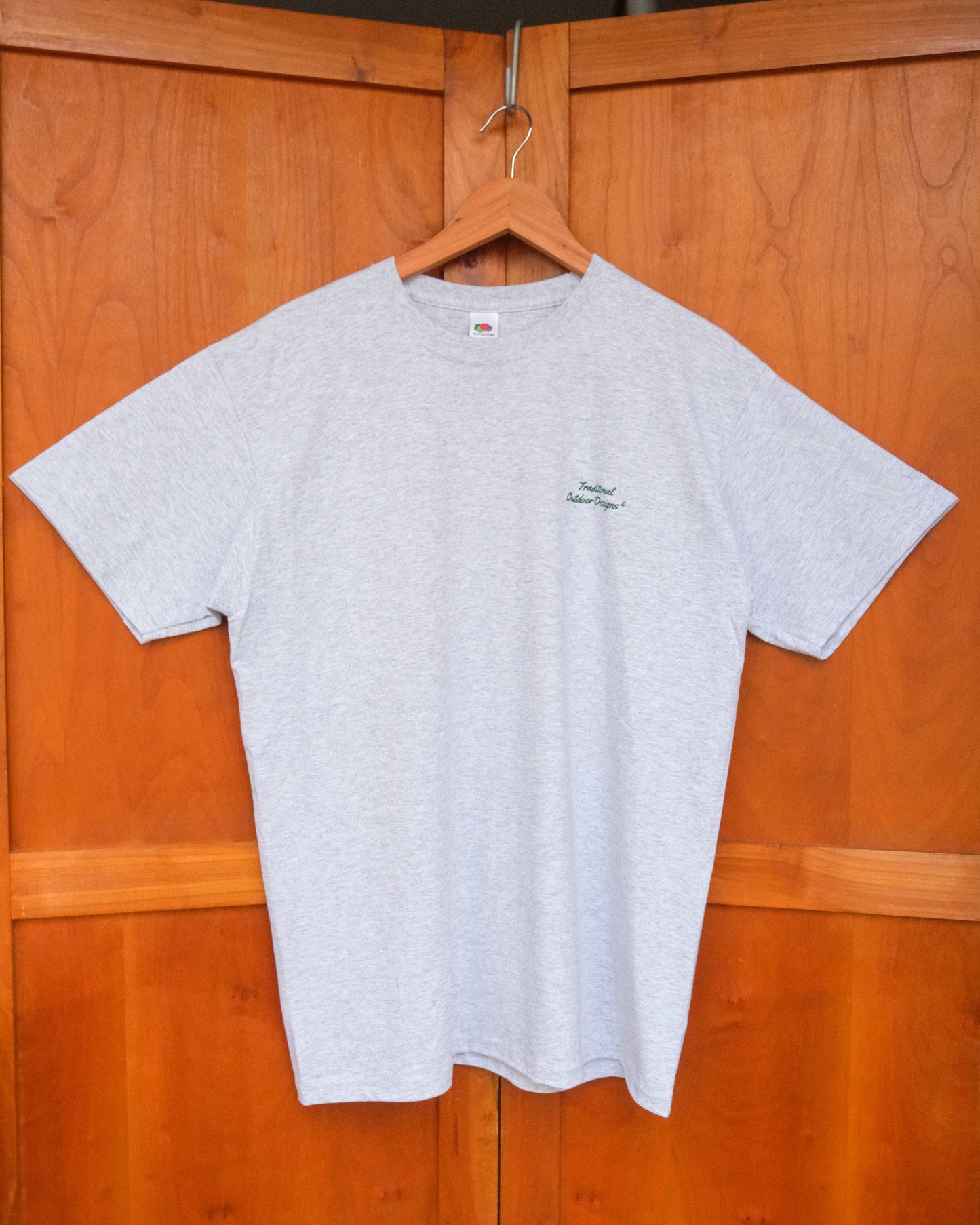 【TOD ORIGINAL】 T.O.D. Athletic Tee With Fruit of The Loom , Grey