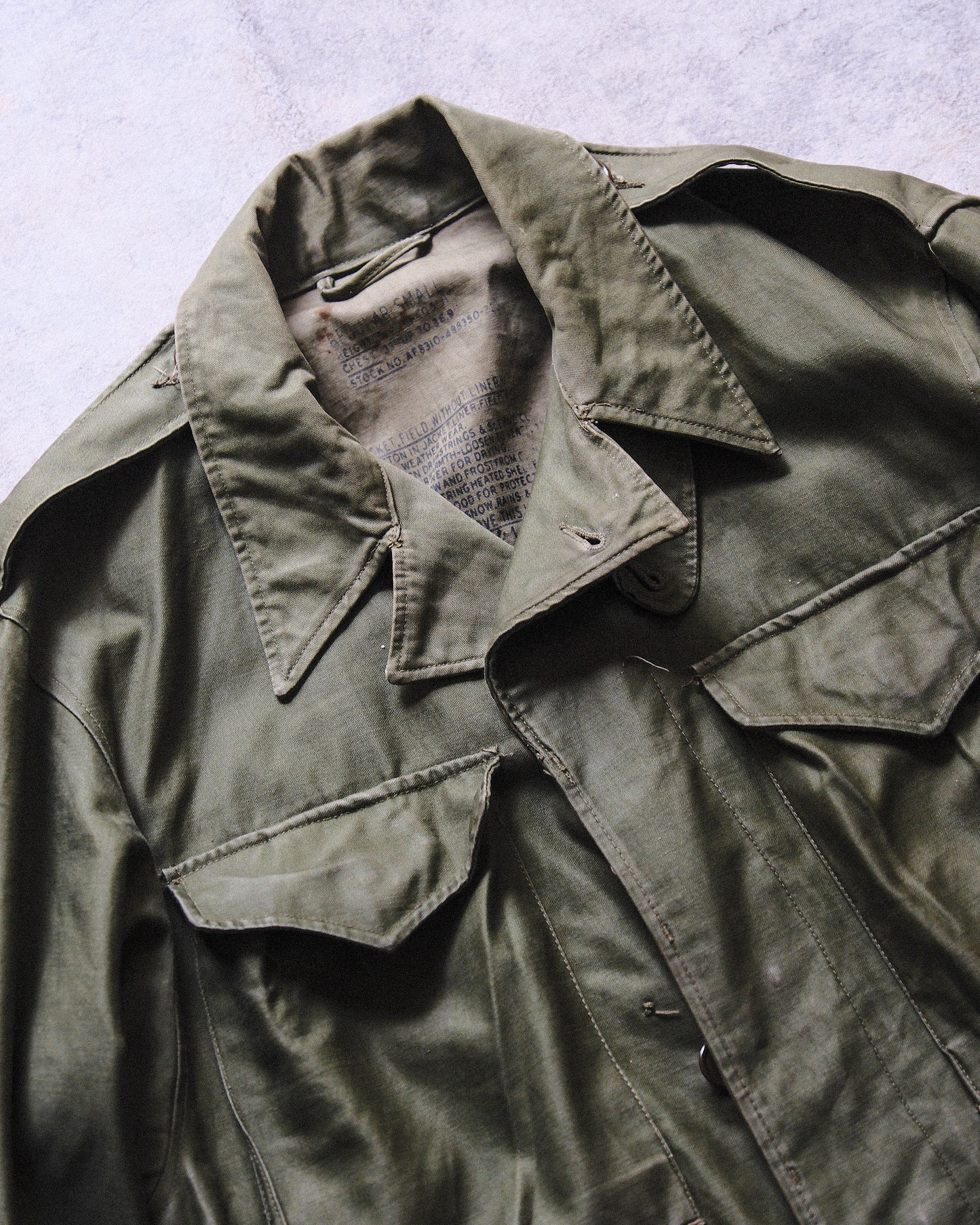 【TOD MIL-SPEC ARCHIVES】US ARMY M1950 FIELD JACKET