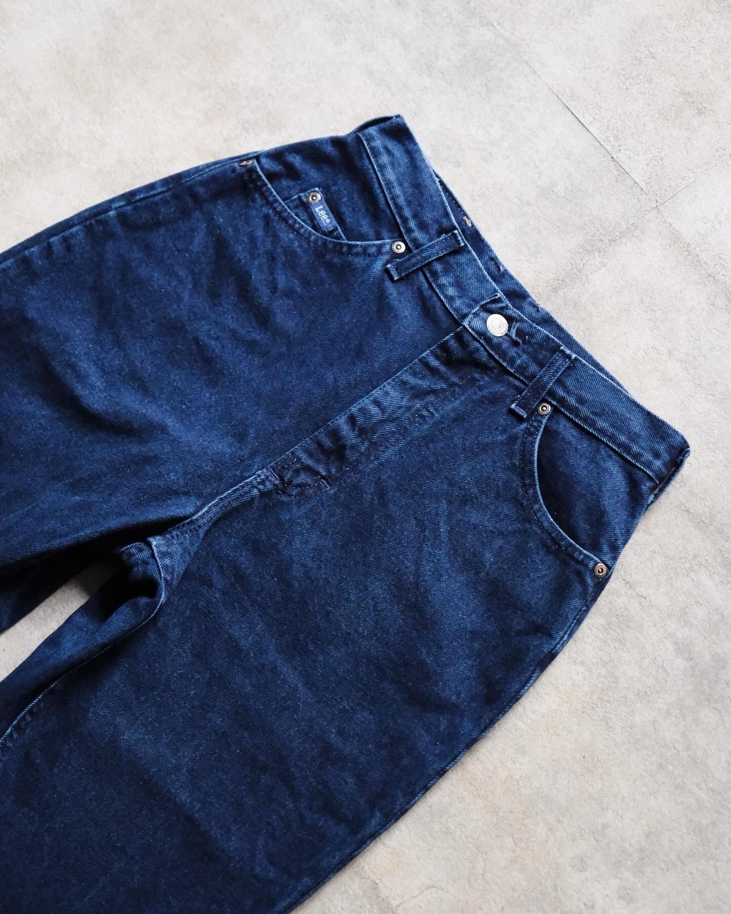 【TOD WORKWEAR ARCHIVES】80-90S LEE JEANS DOUBLE INDIGO USA