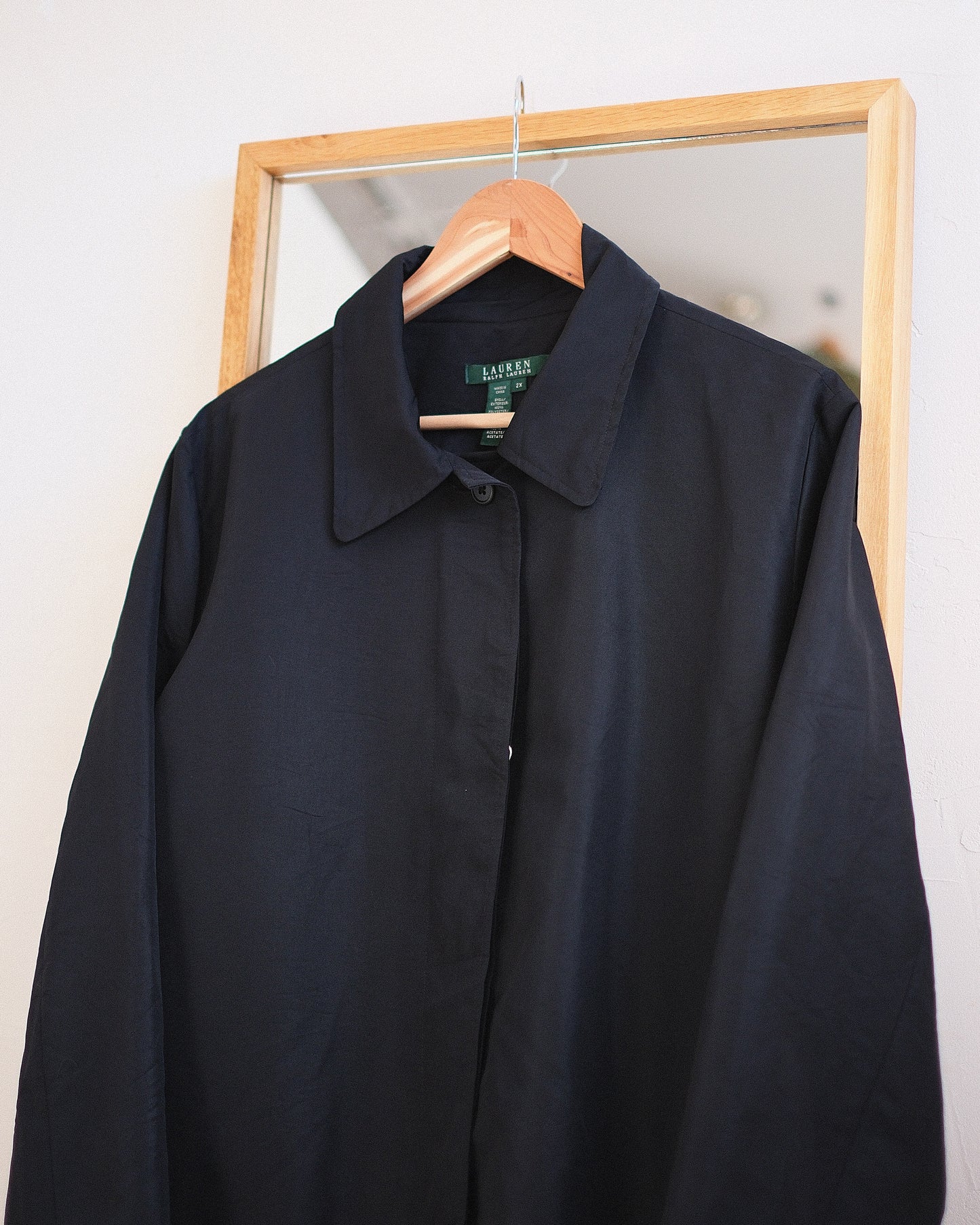 【TOD Archives】80s Ralph Lauren, Coat, Black