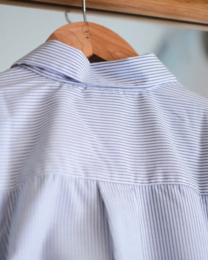 【TOD Workwear Archives】80-90s LA POSTE, Work Shirt Stripe