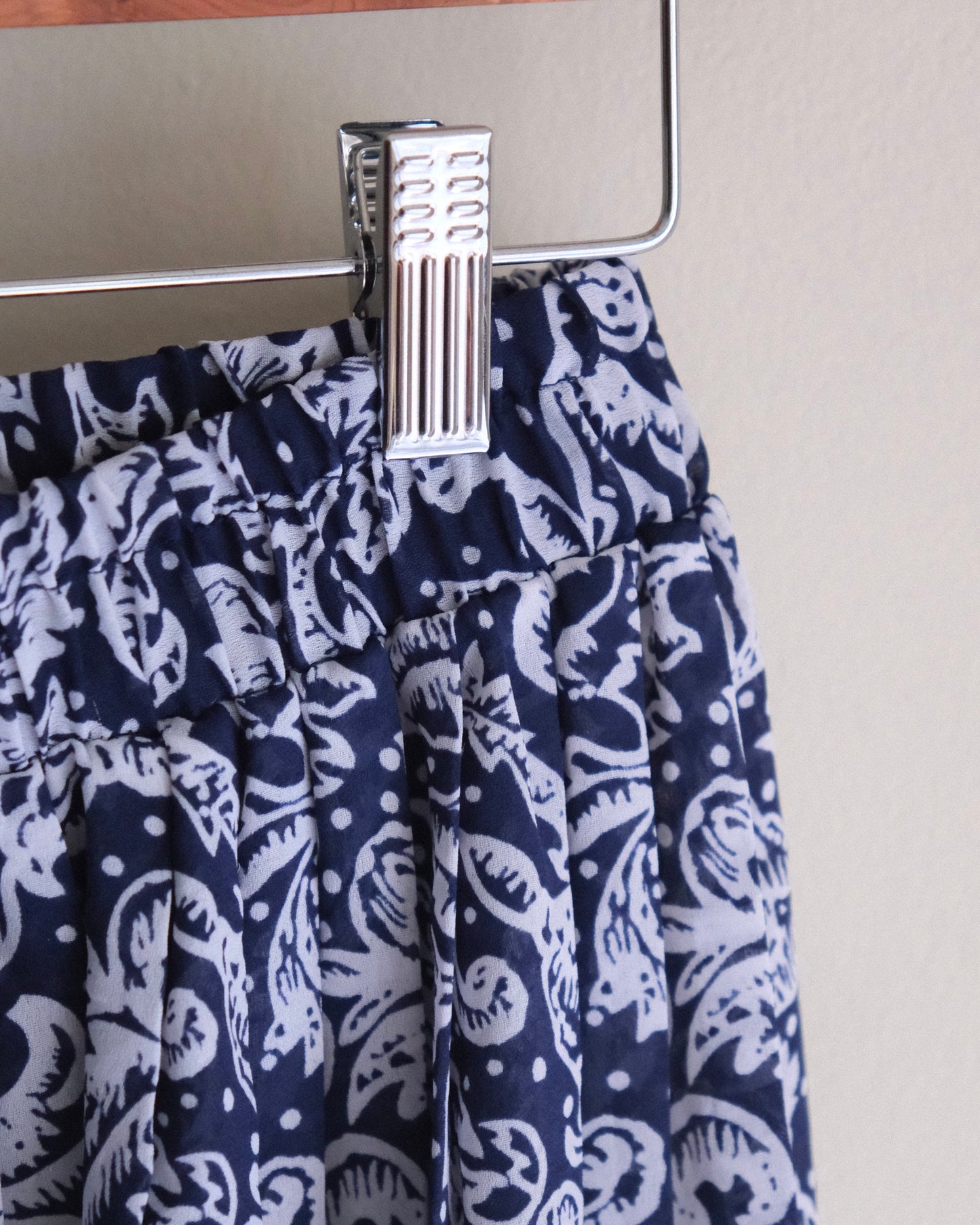 【TOD LADIESWEAR ARCHIVES】90s Flower Print Skirt MADE IN USA