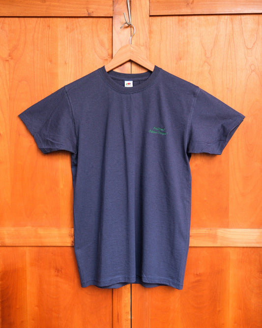 【 TOD ONLINE 】 T.O.D. Athletic Tee With Fruit of The Loom , Navy