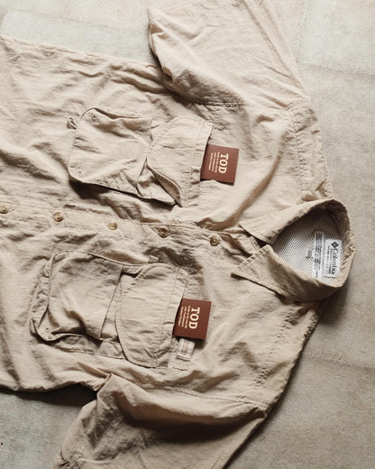 【TOD OUTDOORWEAR ARCHIVES】2000S COLUMBIA FISHING SHIRT, XS