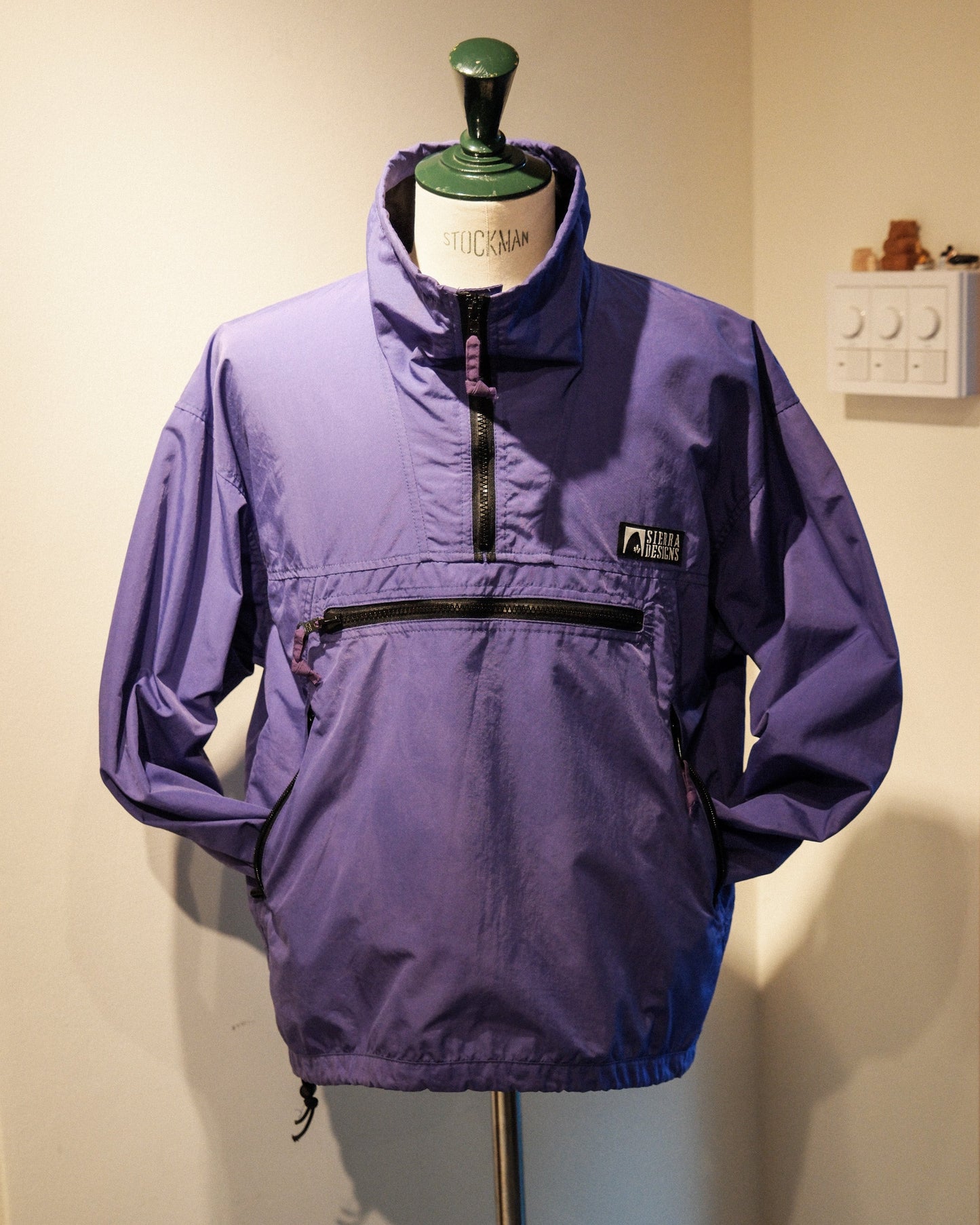 【S/残り１点】【TOD】90s SIERRA DESIGNS PULLOVER STAND COLLAR