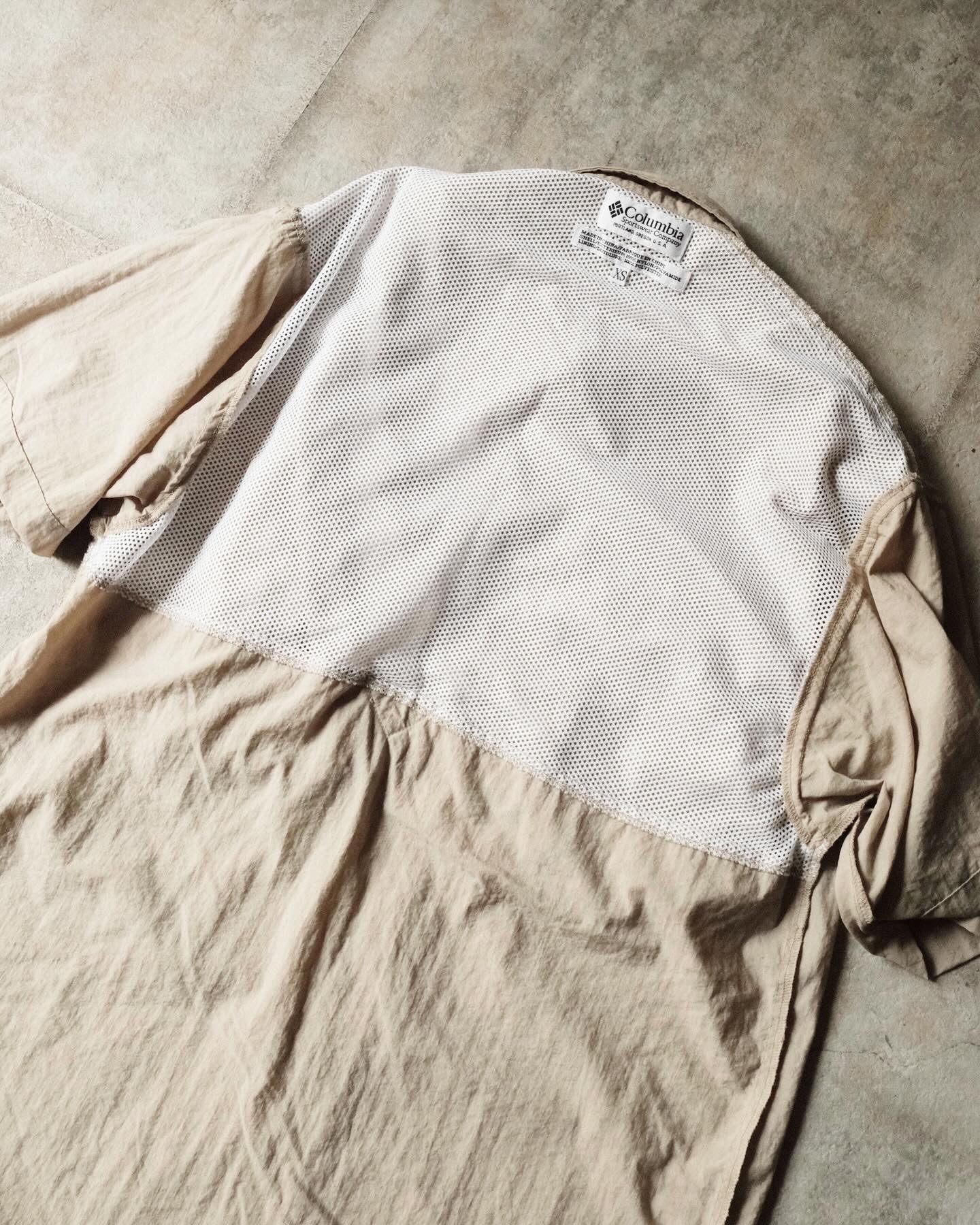 【TOD OUTDOORWEAR ARCHIVES】2000S COLUMBIA FISHING SHIRT, XS