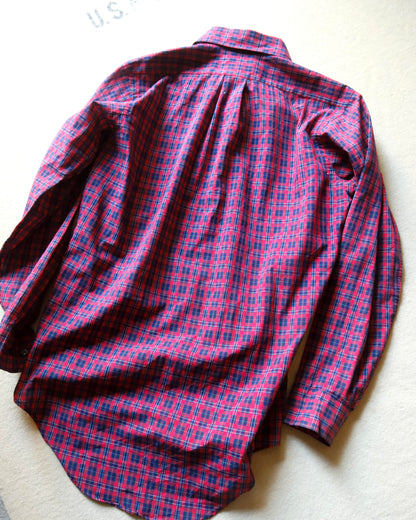 【S/残り1点】【TOD ONLINE】90S  ARROW DOVER BD SHIRT CHECK