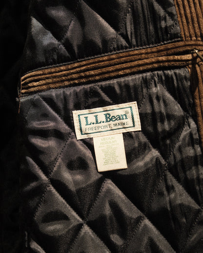 【M-REG/残り１点】【TOD】90s L.L.BEAN CORDUROY JACKET BROWN