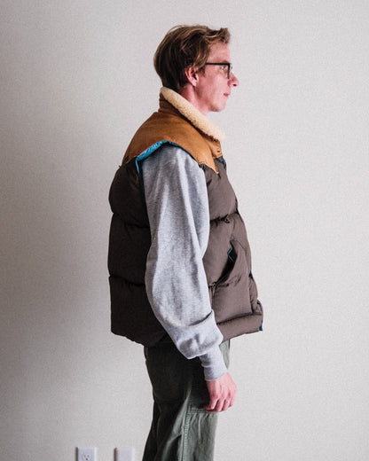 【TOD EXCLUSIVE】 ROCKY MOUNTAIN FEATHERBED , CHRISTY VEST NYLON