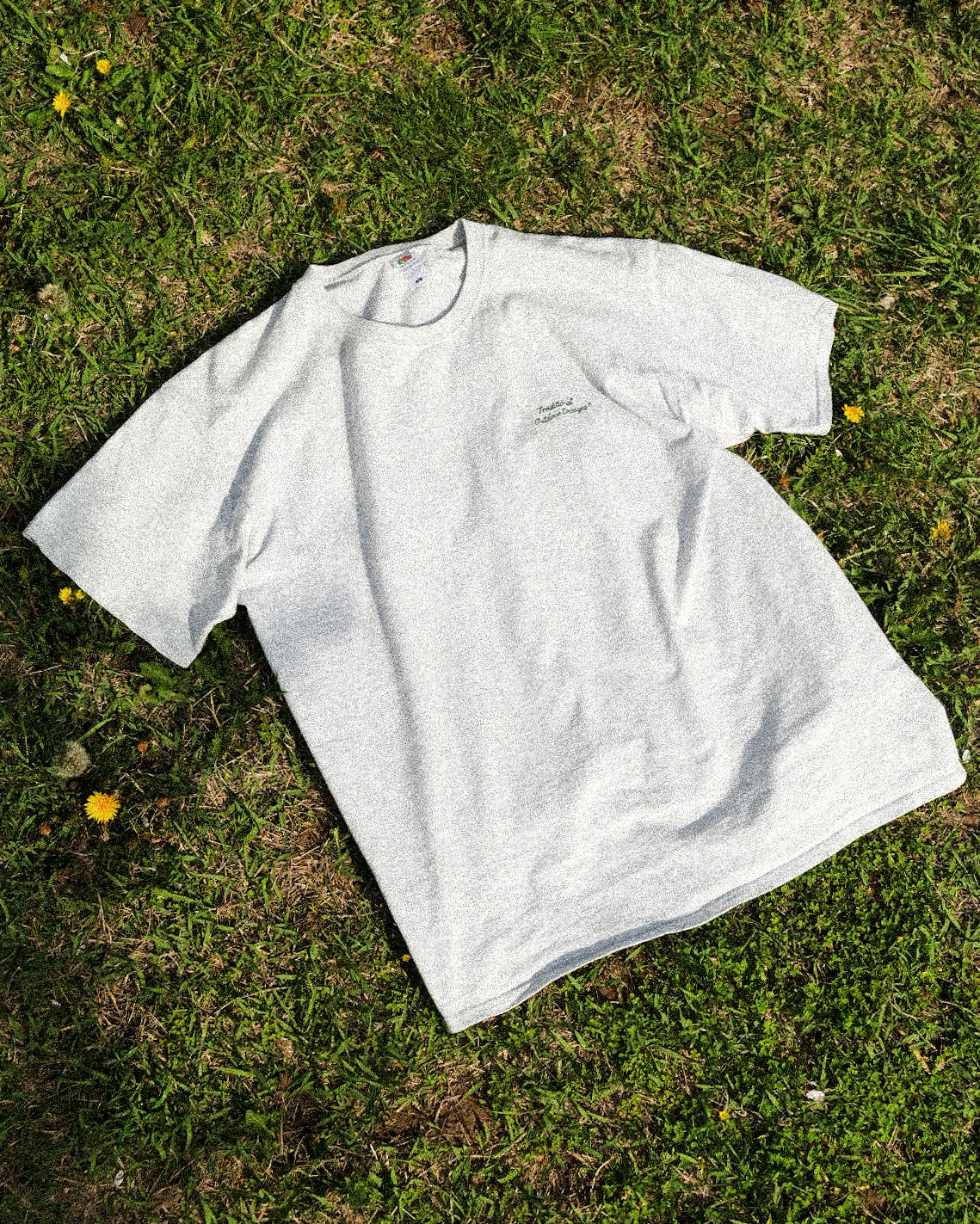 【TOD ORIGINAL】 T.O.D. Athletic Tee With Fruit of The Loom , Grey