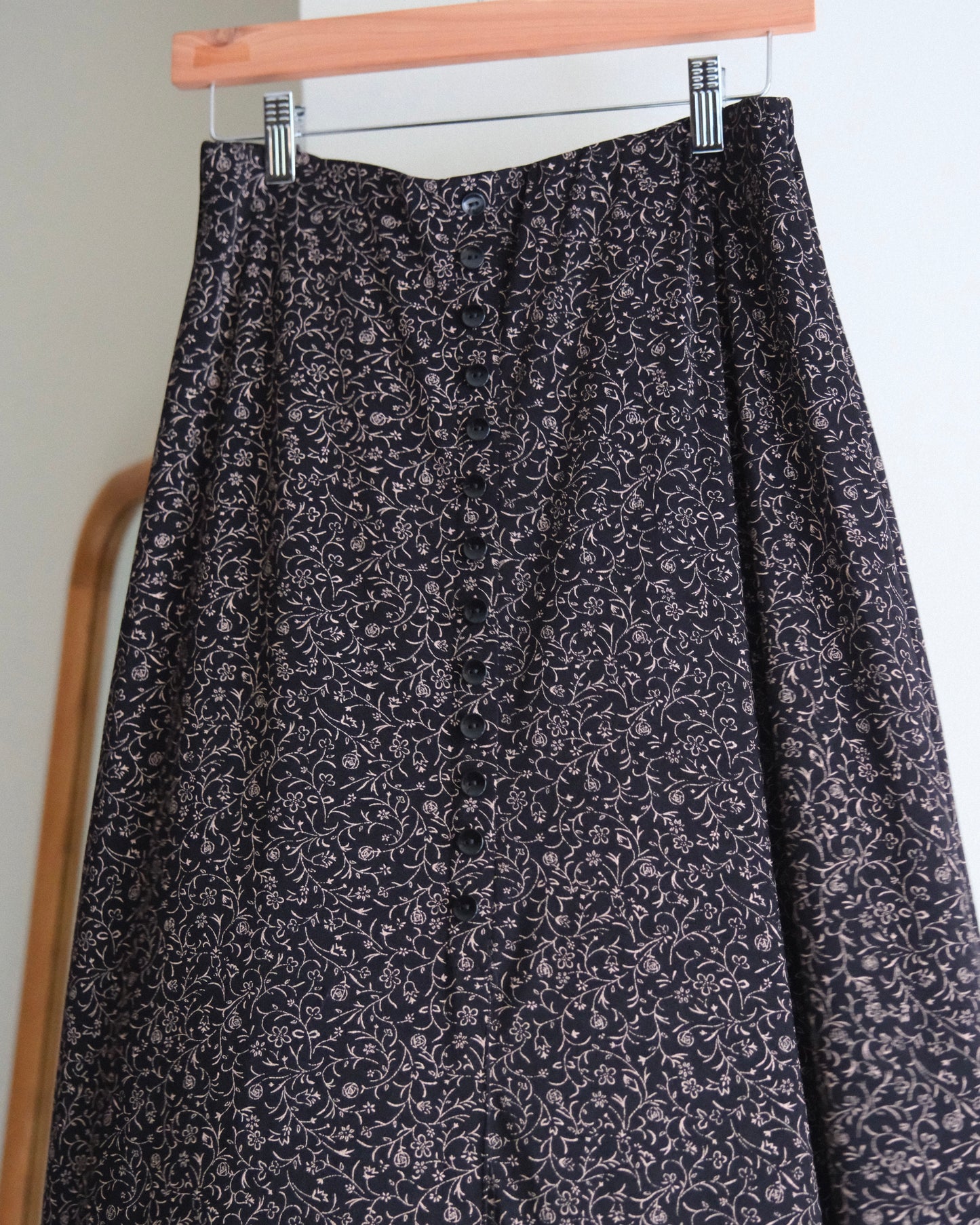 【TOD LADIESWEAR ARCHIVES】90s Flower Print Skirt