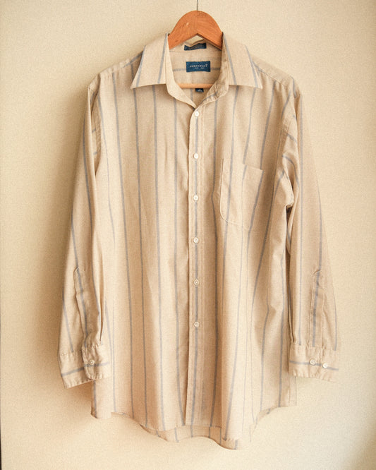 【L/残り１点】【TOD】90s Town Craft Stripe Shirt