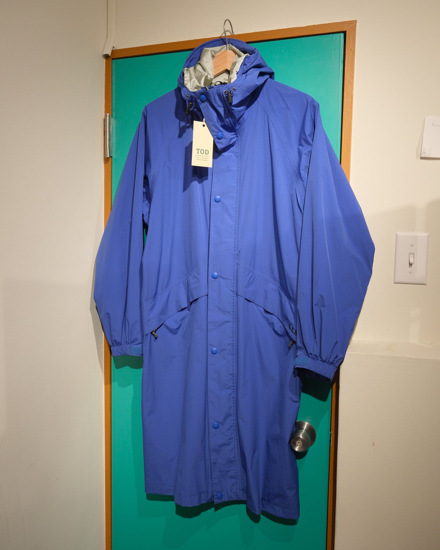 【S/残り１点】【TOD ONLINE】90S LL BEAN STOWAWY RAINGEAR LONG TYPE