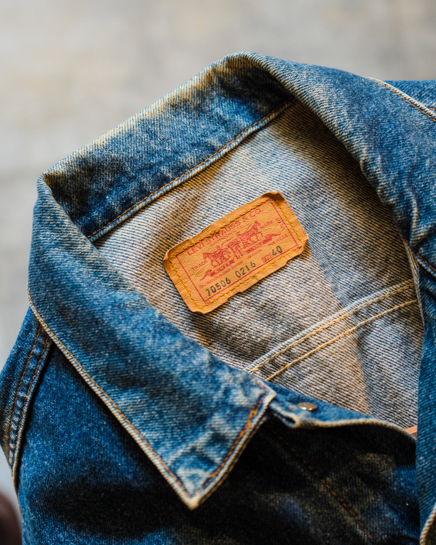 【40/残り１点】【TOD】80s Levis Tracker jacket Type III