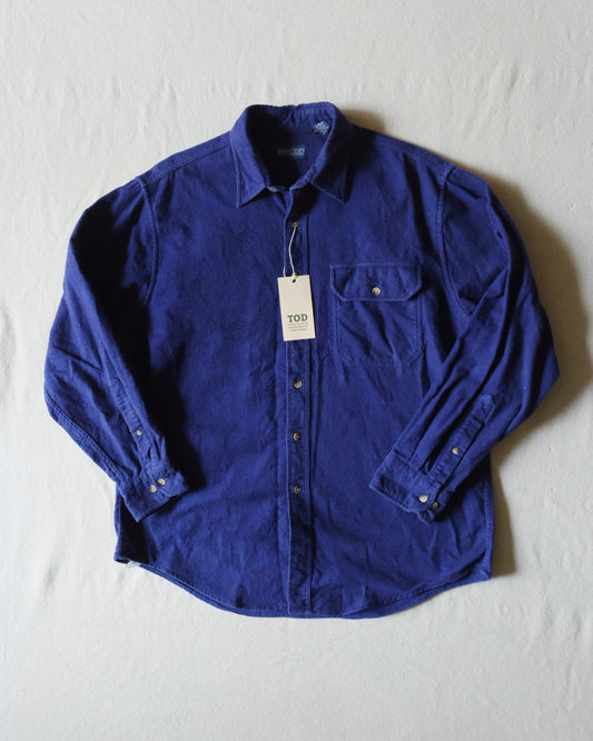 【L/残り１点】【TOD ONLINE】LANDSEND, CHAMOIS SHIRT