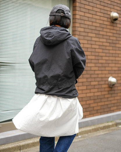 【S/残り１点】【TOD ONLINE】LL BEAN, NYLON ANORAK, BLACK