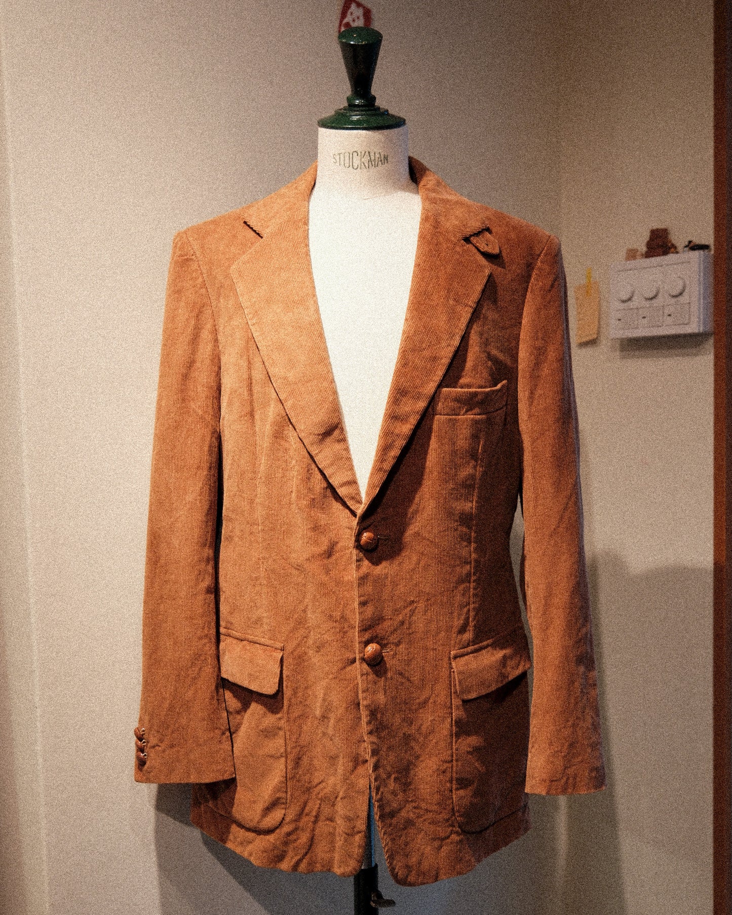 【M相当/残り１点】【TOD】CORDUROY JACKET MADE IN POLAND