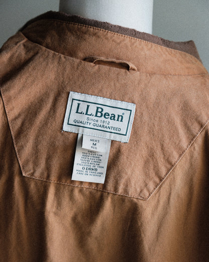 【L相当/残り１点】【TOD】00s LL BEAN WASHED COTTON FLIGHT JACKET