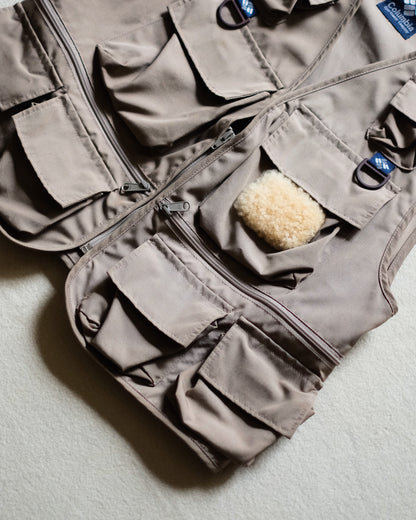 【M相当/残り１点】【TOD】80s COLUMBIA MULTI POCKET FISHING VEST