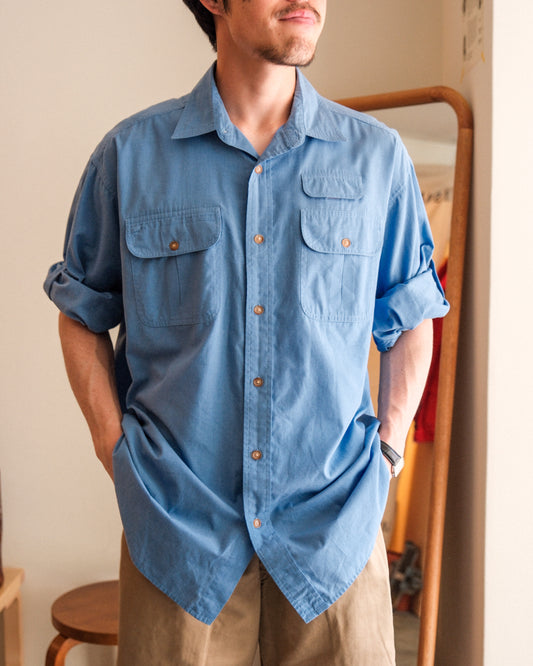 【L /残り１点】【TOD】90-00s ORVIS Fishing Shirt