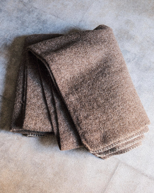 【TOD Mil-Spec Archives】1970S French Military, Wool Blanket, Deadstock