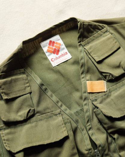 【S相当/残り１点】【TOD】80s COLUMBIA MULTI POCKET FISHING VEST