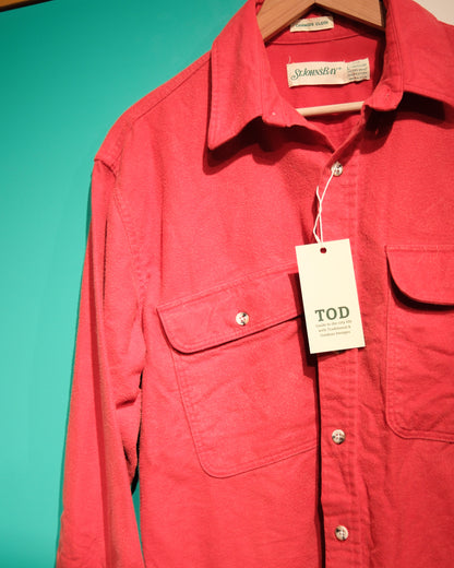 【L/残り１点】【TOD ONLINE】ST JOHN'S BAY, CHAMOIS SHIRT