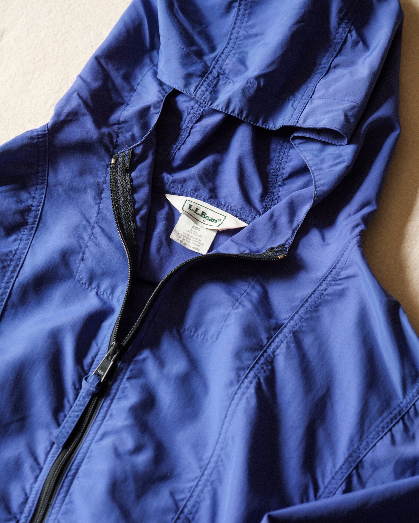 【US-KIDS-XL/残り１点】【TOD】90s L.L.BEAN Stoaway Nylon Anorak