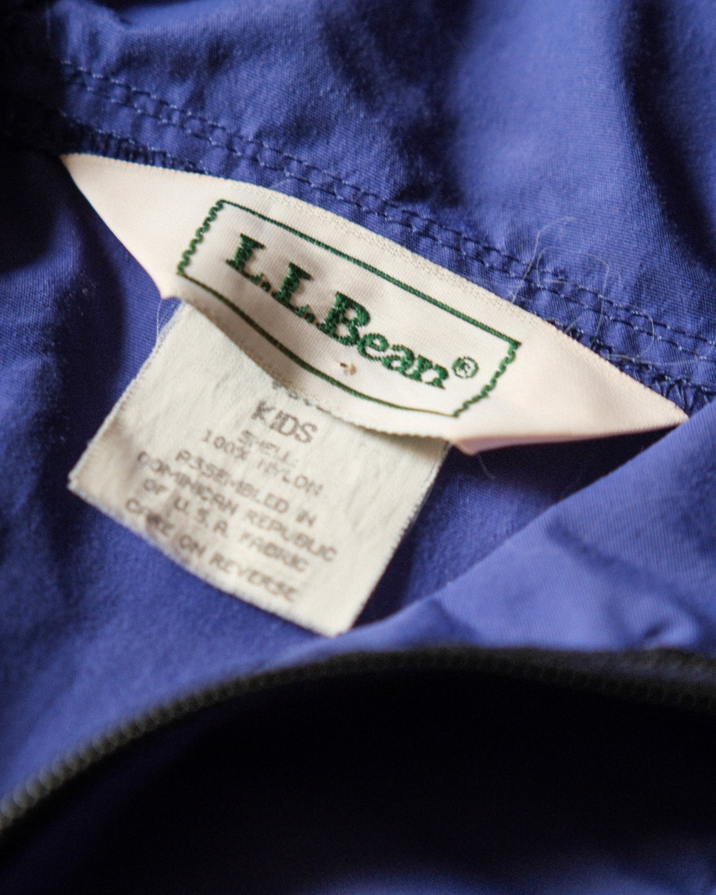 【US-KIDS-XL/残り１点】【TOD】90s L.L.BEAN Stoaway Nylon Anorak