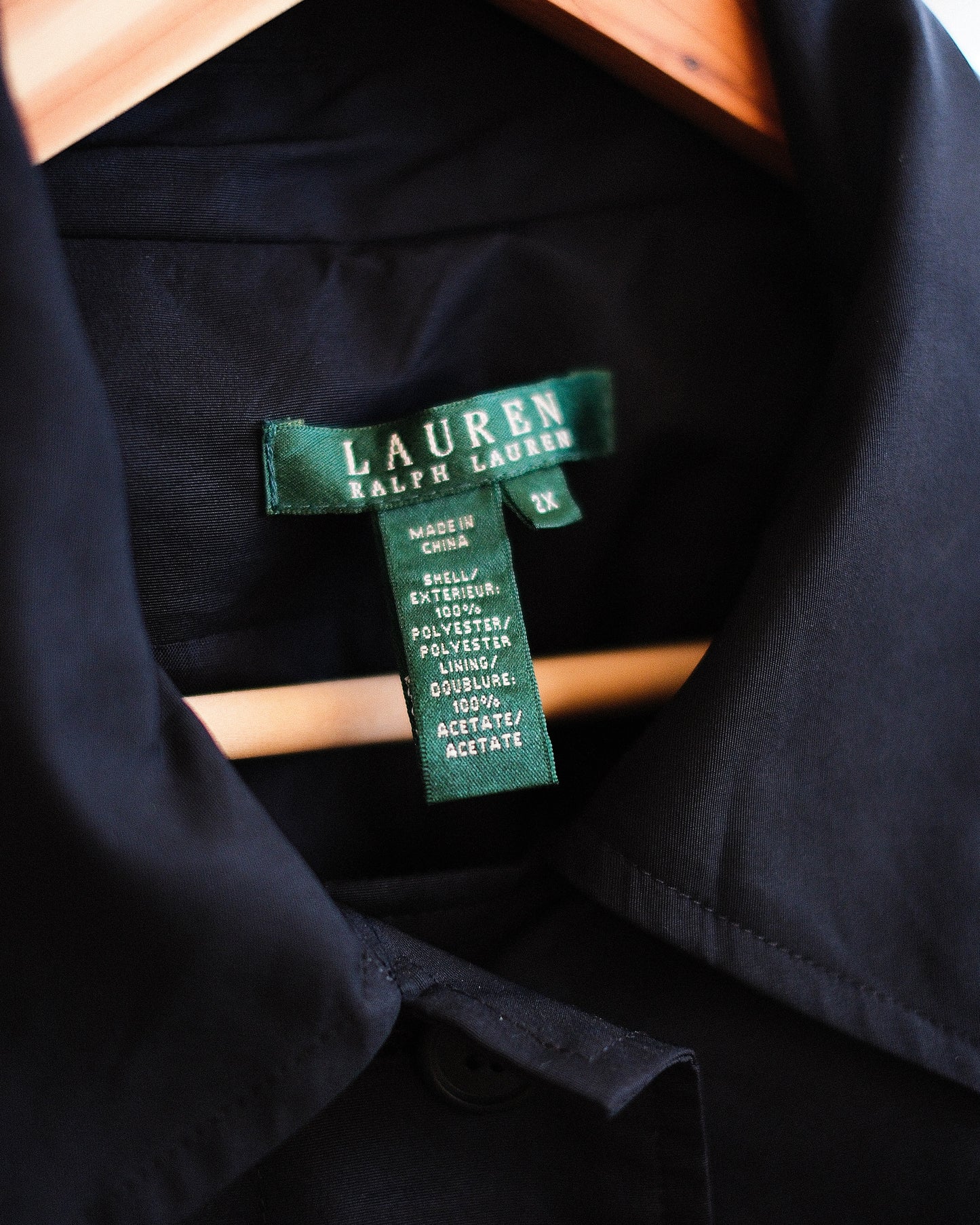 【TOD Archives】80s Ralph Lauren, Coat, Black