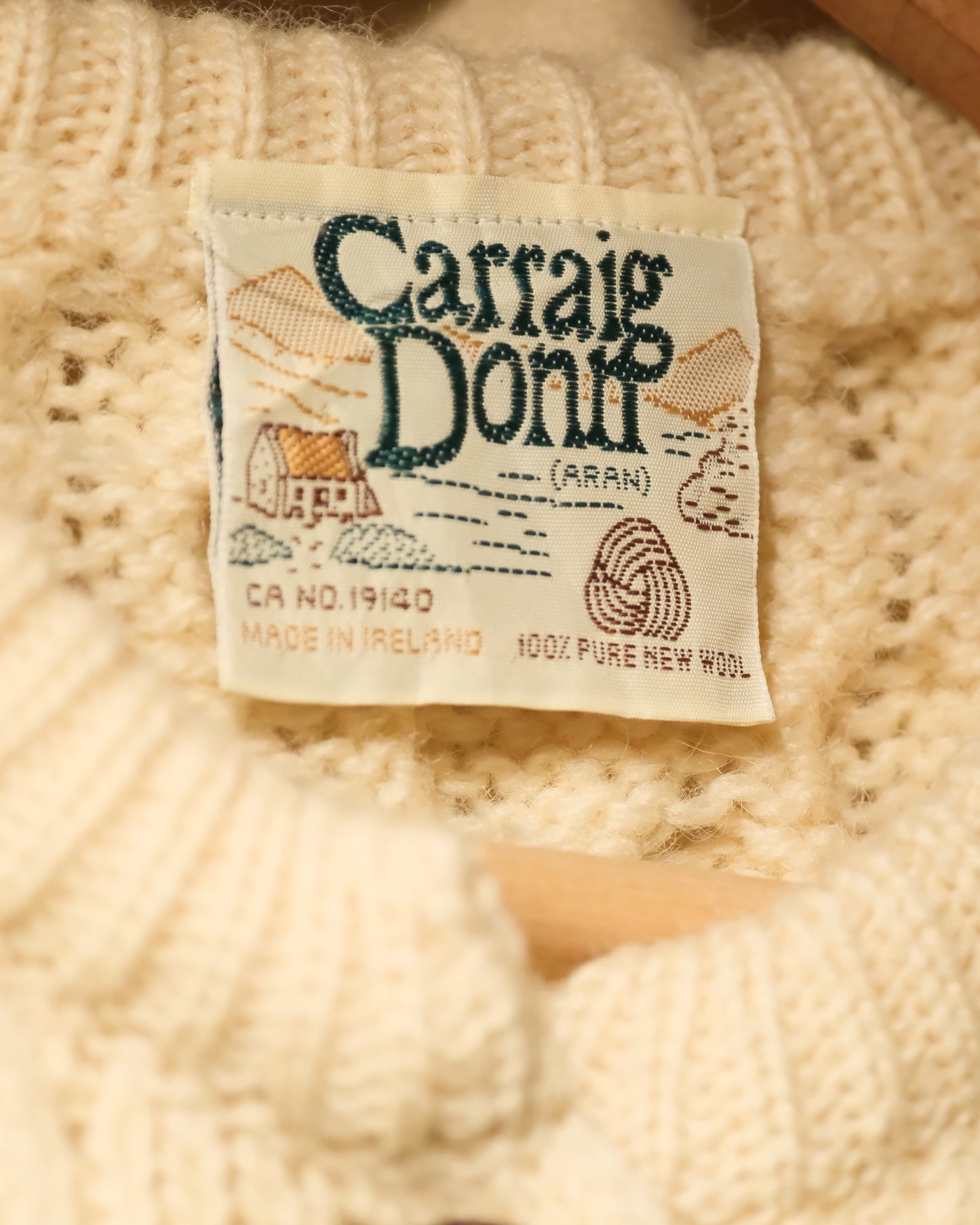 【TOD】【 WOMENS 】CARRAIG DONN, ALAN CARDIGAN