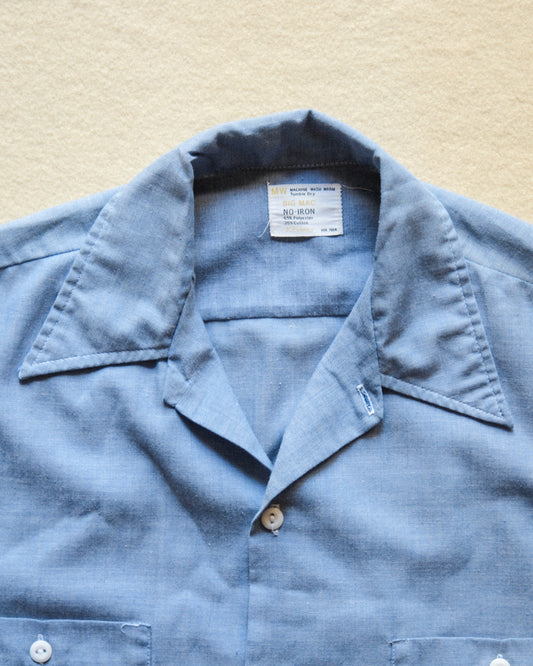 【TOD WORKWEAR ARCHIVES】70s BIG MAC WORK SHIRT SS TC