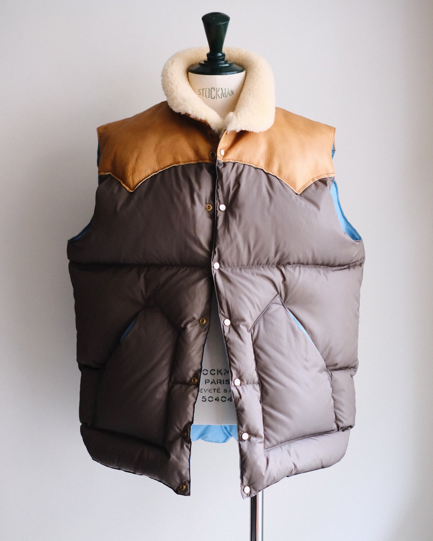 【TOD EXCLUSIVE】 ROCKY MOUNTAIN FEATHERBED , CHRISTY VEST NYLON