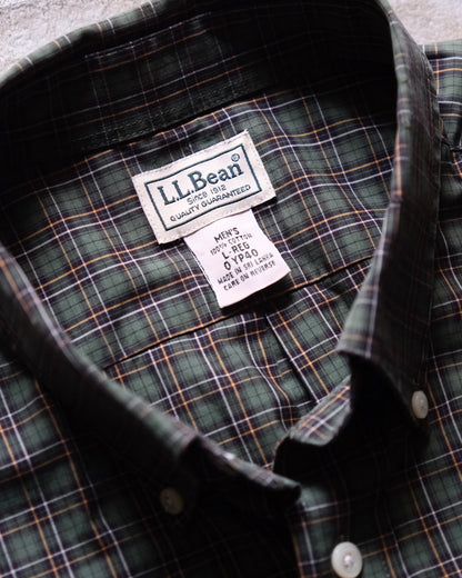 【TOD OUTDOORWEAR ARCHIVES】00S LL BEAN, SHORT SLEEVE BD SHIRT