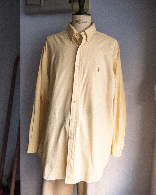 【TOD TRADWEAR ARCHIVES】90S RALPH LAUREN, YARMOUTH, PINPOINT OXFORD