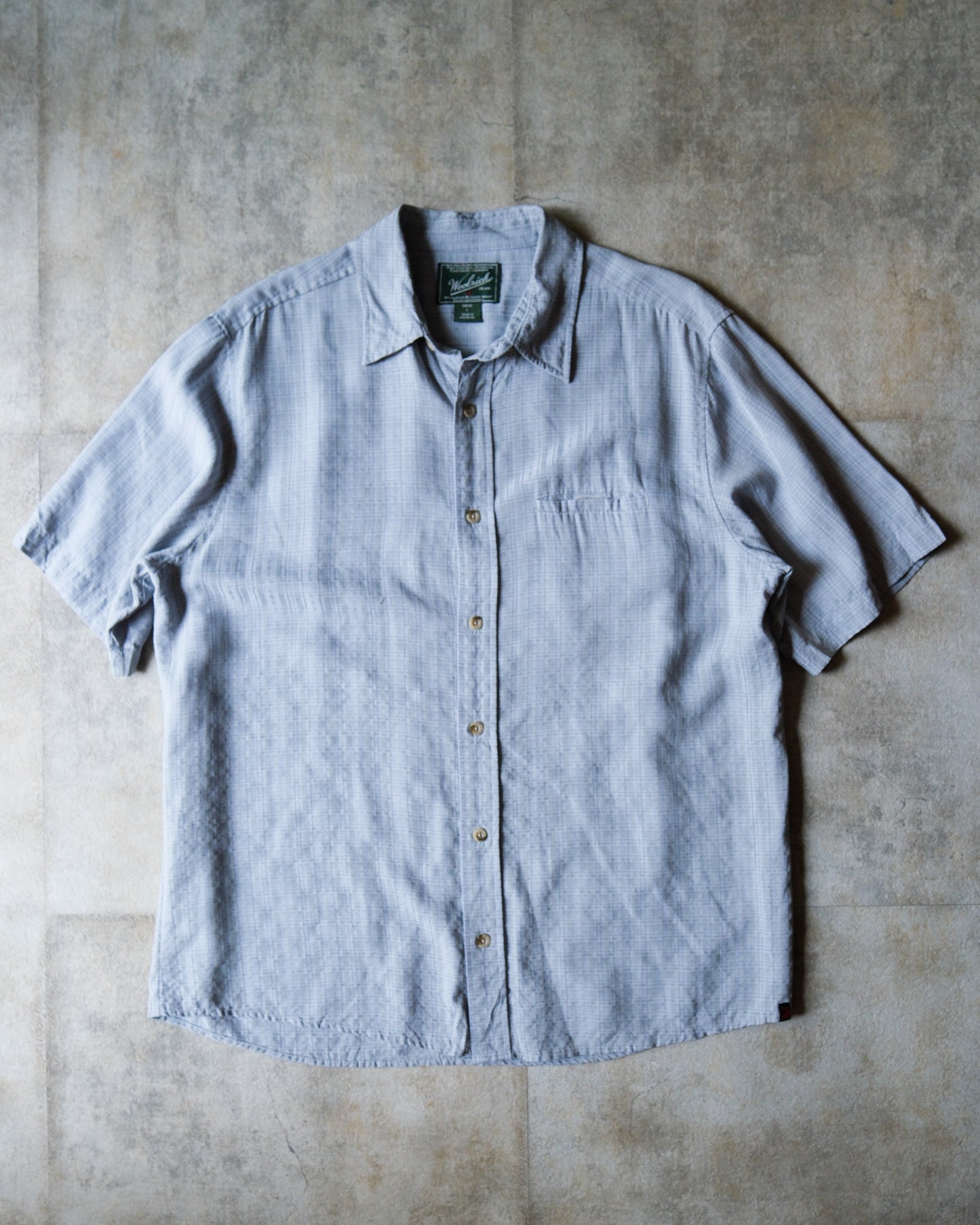 【TOD OUTDOOR ARCHIVES】90-00S WOOLRICH SHORT SLEEVE SHIRT