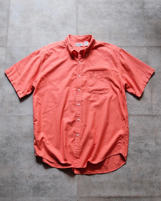 【TOD OUTDOORWEAR ARCHIVES】90S LL BEAN, BD SHIRT SHORT SLEEVE, L