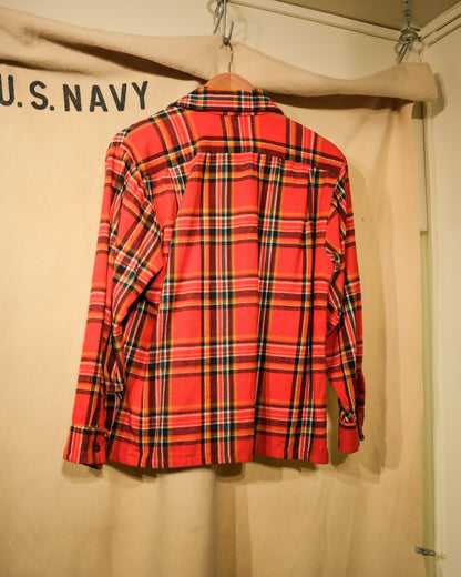 【TOD】【MENS S-M】DUTCHMAID OPEN COLLAR PLAID SHIRT