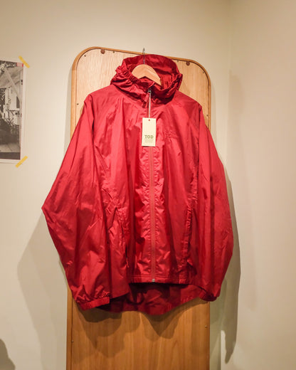 【XL/残り１点】【TOD ONLINE】00s LL BEAN  STOWAWY RAIN GEAR RED