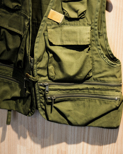 【S相当/残り１点】【TOD】80s COLUMBIA MULTI POCKET FISHING VEST