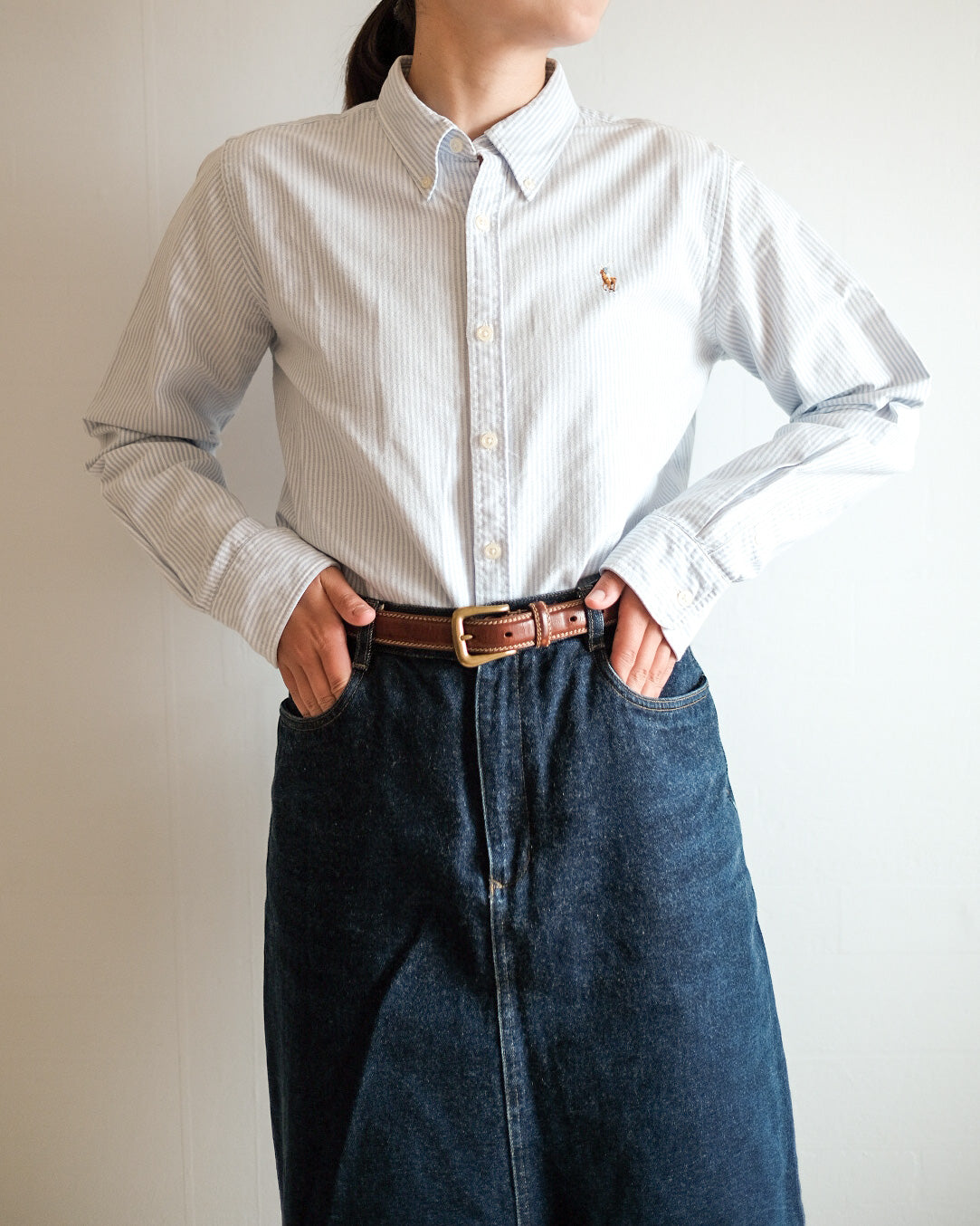 【TOD ARCHIVES】RL / BD SHIRT / CANDY STRIPE / WS-12